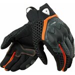 Rev'it! Gloves Veloz Black/Orange XL Motoristične rokavice