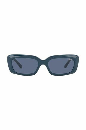 Vogue Eyewear sončna očala 0VO5440S - mornarsko modra. Sončna očala iz kolekcije Vogue Eyewear. Model z gladkimi lečami in plastičnimi okvirji. Imajo UV 400 filter.