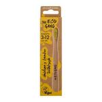 Xpel The Eco Gang Toothbrush Yellow ekološka zobna ščetka na rastlinski osnovi 1 kos