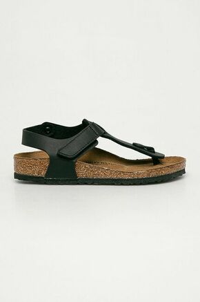 Birkenstock otroški sandali Kairo - črna. Sandali iz kolekcije Birkenstock. Model izdelan iz ekološkega usnja.