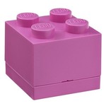 LEGO mini box 4 - roza 46 x 46 x 43 mm