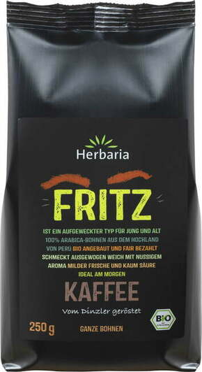Herbaria Bio kava "Fritz" cela zrna - 250 g