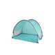 Teddies šotor za plažo, z UV filtrom, 100 x 70 x 80 cm, zložljiv, iz poliestra/kovine, ovalen, moder, v vrečki iz blaga