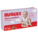 Huggies Ultra Comfort 4 Jumbo plenice, 50 kosov