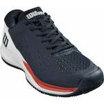 Wilson Rush Pro Ace Mens Tennis Shoe Navy Blaze/White/Red 43 1/3 Moški teniški copati