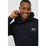 Under Armour Pulover UA Essential Fleece Hoodie-BLK M