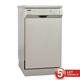 Pomivalni stroj VOX LC 10Y15C IX, E, 10 pogr., 6 programov, 45 cm, inox