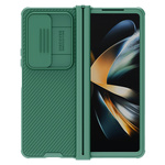 Nillkin camshield pro case (enostavna) za samsung galaxy z fold 4 ovitek s pokrovom za kamero temno zelena