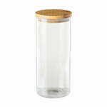 Steklena posoda s pokrovom iz bambusa Casa Selección, 1,4 l
