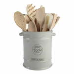 T&amp;G Woodware Pride of Place siva keramična škatla za kuhinjske pripomočke