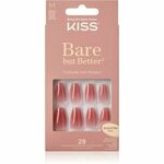 KISS Gel za nohte Bare-But-Better Nails Nude Nude 28 kos