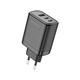 Dux Ducis Dux ducis adapter hišni polnilec 220v c110 super si charge 65w vhod 1x usb a in 2x type c