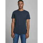 Jack&amp;Jones JJEORGANIC BASIC TEE moška majica 12156101 Navy Blaze r SLIM (Velikost S)