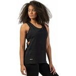 Nebbia Sleeveless Loose Cross Back Tank Top "Feeling Good" Black M Fitnes majica