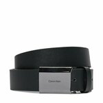 Moški pas Calvin Klein Beveled Plaque 2.0 Saffiano 35Mm K50K511568 Ck Black Saffiano BEH