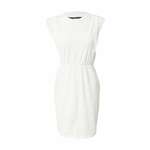 Vero Moda Ženska obleka VMHOLLYN Regular Fit 10265206 Snežno White (Velikost XL)