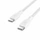 Belkin Boost Charge kabel, USB-C v USB-C, 100W, bel (CAB014bt2MWH)