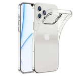 WEBHIDDENBRAND Clear Case silikonski ovitek za iPhone 13, prozoren