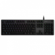 Logitech G512 Lightsync žični mehanska tipkovnica, USB, modra/rdeča/rjava/črna