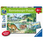 Dinozavri Ravensburger 2x24 kosov