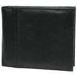 Lagen Moška černá usnjena denarnica Black PW-521 -1