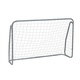 Nogometni gol Garlando SMART 180 x 120 cm