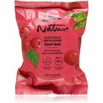 Oriflame Love Nature Organic Mint &amp; Raspberry čistilno trdo milo 75 g