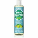 Happy Earth 100% Natural Shower Gel Cedar Lime gel za prhanje 300 ml