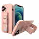 MG Rope silikonski ovitek za Samsung Galaxy A52s 5G / A52 5G/4G, roza