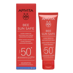 Apivita Bee Sun Safe pomirjevalna in vlažilna krema SPF 50+ 50 ml