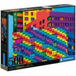 Clementoni Puzzle ColorBoom: Kvadratki 500 kosov