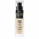 NYX Professional Makeup Can't Stop Won't Stop vodoodporen tekoči puder 30 ml odtenek 1.5 Fair