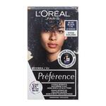 L'Oréal Paris Préférence Vivid Colors barva za lase barvani lasje 60 ml Odtenek 1,102 blue black za ženske POKR