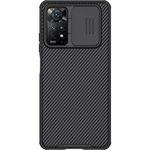 Nillkin CamShield silikonski ovitek za Xiaomi Redmi Note 11 Pro / Note 11 Pro 5G / Note 11E Pro, črna