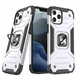 WOZINSKY obroč armor case iphone 14 pro max armoured case magnetni nosilec obroč srebrni