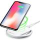 CellularLine brezžični polnilec Wireless Fast Charger Kit za iPhone, bel