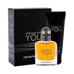 Giorgio Armani Emporio Armani Stronger With You darilni set toaletna voda 50 ml + gel za prhanje 75 ml za moške