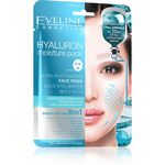 Eveline Cosmetics Hyaluron Moisture Pack super vlažilna pomirjevalna tekstilna maska