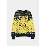 DIFUZED POKEMON - PIKACHU CHRISTMAS JUMPER L