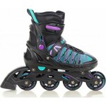 NASTAVLJIVI ROLERJI CANDE black/violet 38-42, Abec7