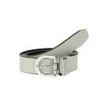 Calvin Klein Ženski pas Ck Reversible Belt 3.0 Epi Mono K60K609981 Črna