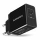 AXAGON ACU-PD22, omrežni polnilnik PD 22 W, 1x vrata USB-C, PD3.0/QC3.0/AFC/FCP/Apple