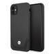 Bmw etui bmhcn61rswpk iphone 11 6,1; / xr črna trda torbica, perforirano usnje