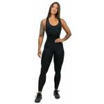 Nebbia One-Piece Workout Jumpsuit Gym Rat Black M Fitnes hlače