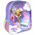 Artesania Cerda Peppa Pig (Pujsa Pepa) otroški šolski nahrbtnik s konfeti