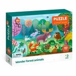WEBHIDDENBRAND Dodo Puzzle Biomy - Čudovite gozdne živali 60 kosov