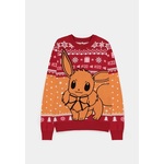 DIFUZED POKEMON - EEVEE CHRISTMAS JUMPER - M