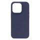 Silikonski ovitek (liquid silicone) za Apple iPhone 14 Pro, Soft, Midnight