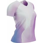 Compressport Performance SS Tshirt W Royal Lilac/Lupine/White S Tekaška majica s kratkim rokavom