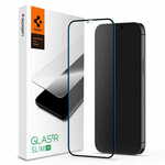 Spigen Glas.Tr Slim Full Cover zaščitno steklo za iPhone 12 Pro Max, črna